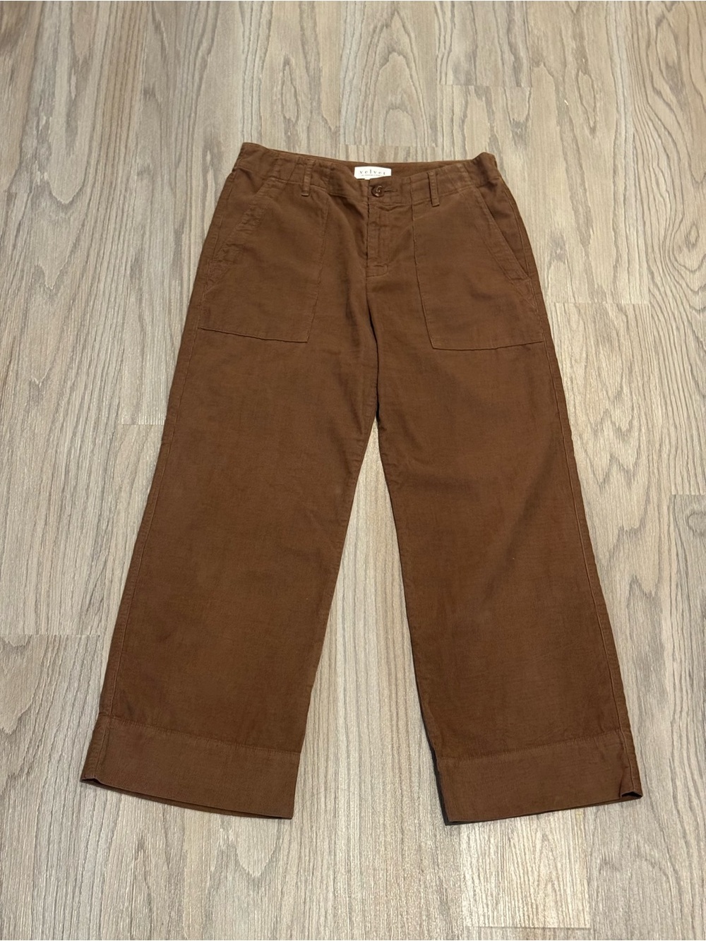 Velvet by Graham and Spencer Wide Leg Brown Pants Size 8 Women’s
